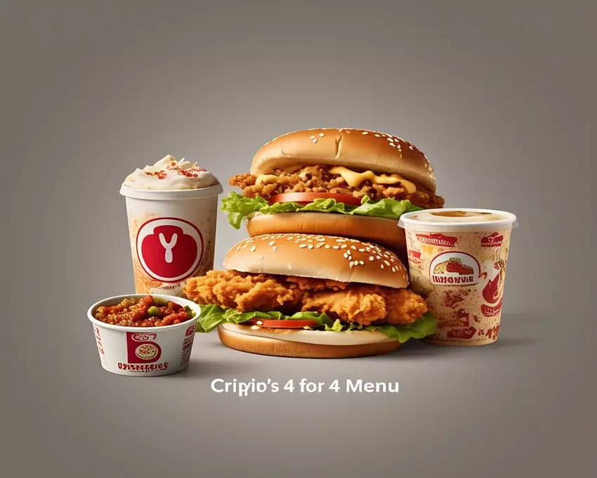 Wendy’s 4 for 4 Menu